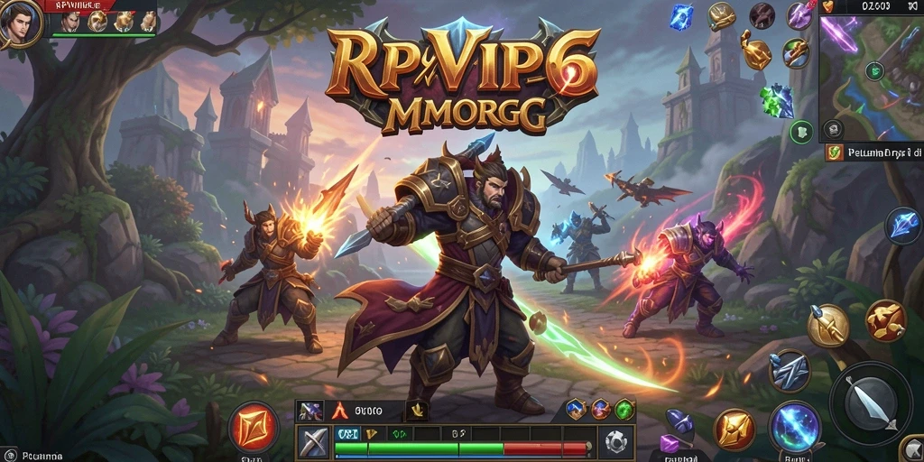 Tampilan gameplay yang menawan dari RPVIP6 menyajikan petualangan epik.